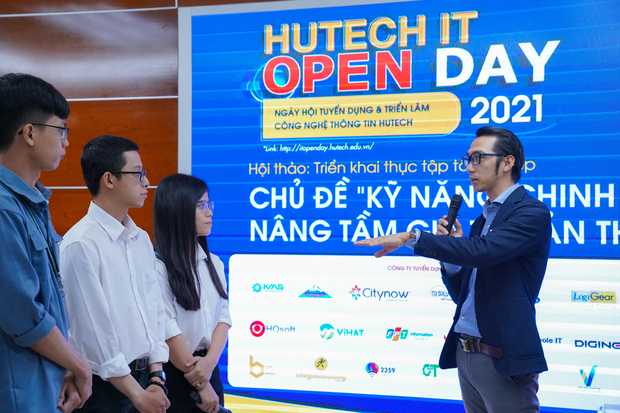 Loạt doanh nghiệp công nghệ trang bị kỹ năng ứng tuyển cho sinh viên HUTECH trước thềm IT OPEN DAY 2021 199