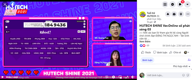 Tân binh Đặng Thị Ngọc Nhi mang làn gió mới đến gameshow “HUTECH Shine 2021” kỳ 03 30