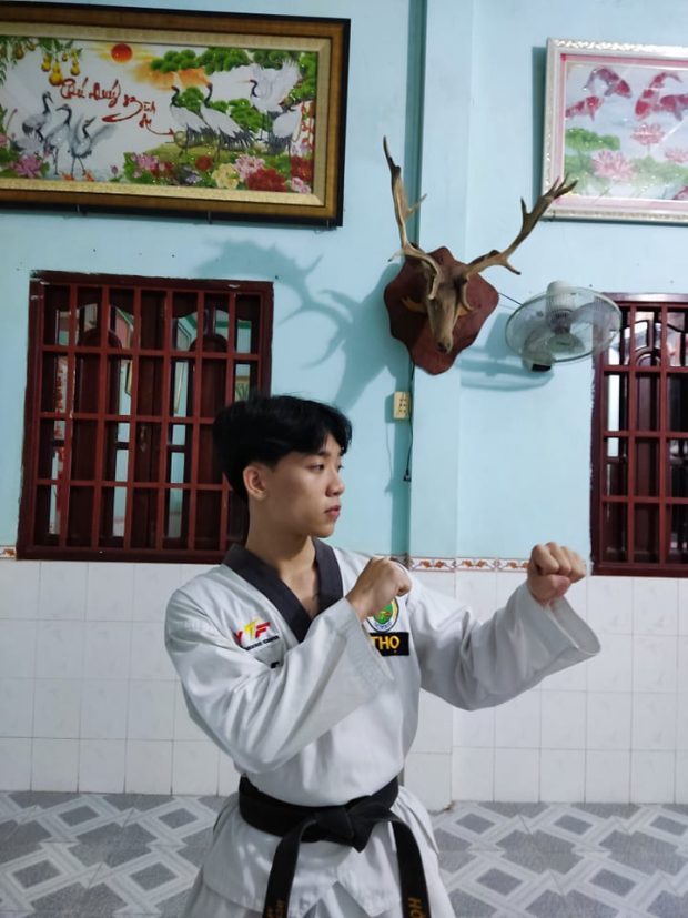 Câu lạc bộ võ thuật Taekwondo xã Long Bình tổ chức kỳ thi thăng cấp đai Quý  II năm 2022