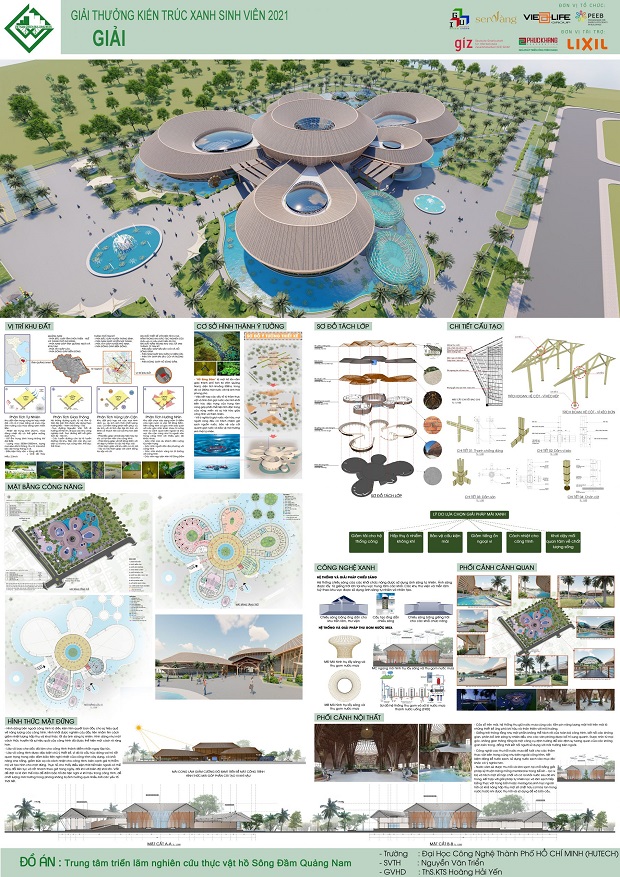 Sinh viên khoa Kiến trúc Mỹ thuật HUTECH giành 05 giải tại Giải thưởng Loa Thành và cuộc thi Kiến trúc xanh Sinh viên 2021 113