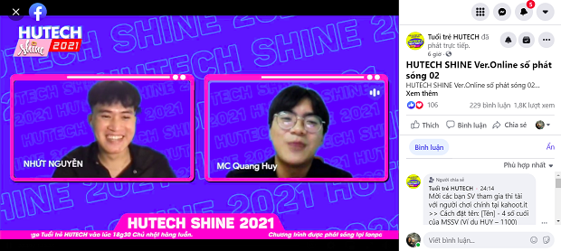 Số thứ 2 gameshow “HUTECH Shine 2021”: Người chơi chính giành chiến thắng sít sao 23