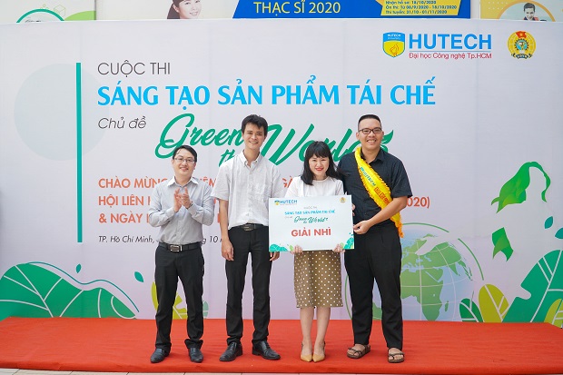 Thầy cô Viện kỹ thuật HUTECH tham gia cuộc thi Sáng tạo sản phẩm tái chế "Green The World" chào mừng 20/10 với những sản phẩm “xanh” hướng về miền Trung 174