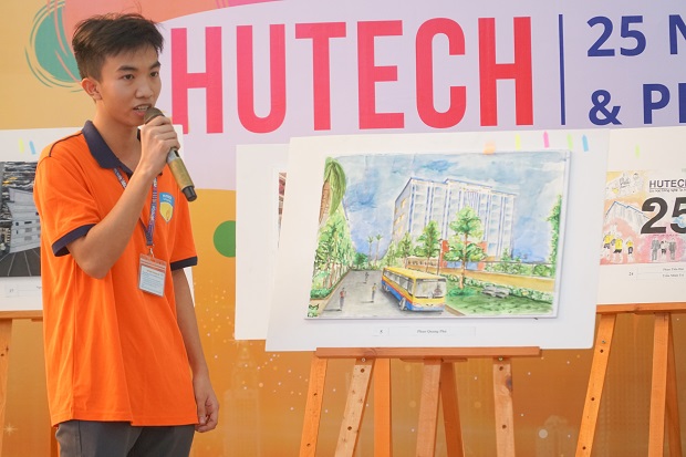 Cuộc thi Vẽ tranh với chủ đề “HUTECH - 25 năm thành lập và phát triển” 99