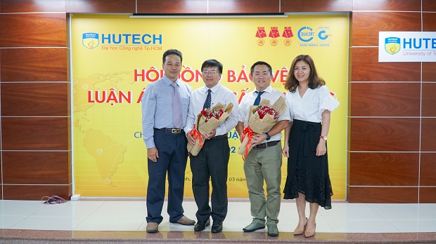 PhD student in Electrical Engineering completes the university-level dissertation defense at HUTECH 94