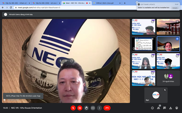 VJIT khai mạc khóa học “NEC VN Kifu Kouza” mang đến cho sinh viên nhiều trải nghiệm 12