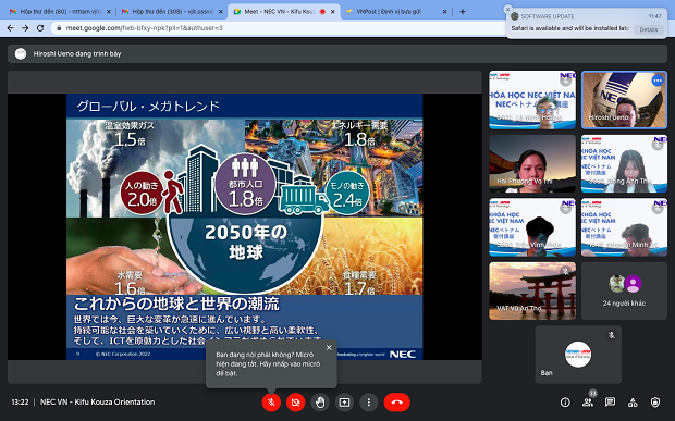 VJIT khai mạc khóa học “NEC VN Kifu Kouza” mang đến cho sinh viên nhiều trải nghiệm 22