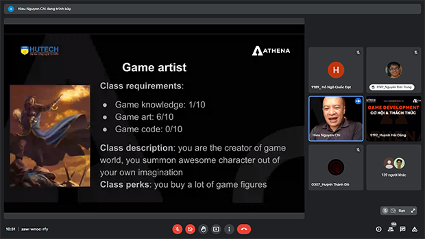 Sinh viên IT HUTECH tiếp cận lĩnh vực lập trình game cùng Athena Studio 69