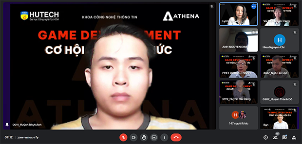 Sinh viên IT HUTECH tiếp cận lĩnh vực lập trình game cùng Athena Studio 113