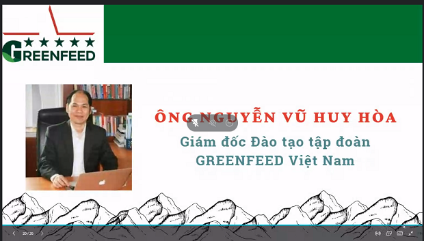 Chuyên gia GreenFeed chia sẻ “mật mã” thành công với sinh viên Khoa Thú y - Chăn nuôi 16