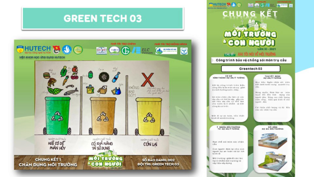 GreenTech01 giành cú đúp giải Nhất cuộc thi “Môi trường và Con người” lần XI 21