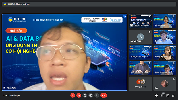 IT-ers HUTECH khám phá cơ hội thăng tiến về AI & Data Science với sự đồng hành của các chuyên gia 71
