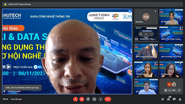 IT-ers HUTECH khám phá cơ hội thăng tiến về AI & Data Science với sự đồng hành của các chuyên gia 26