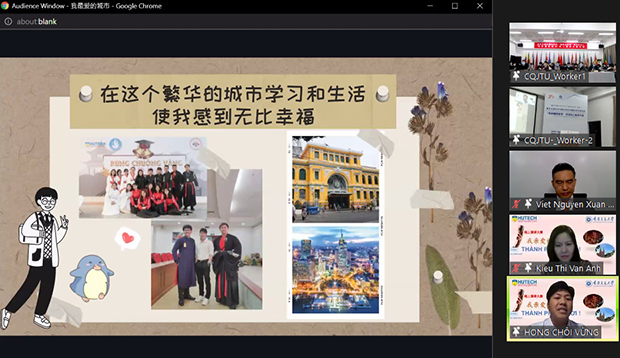 Sinh viên Khoa Trung Quốc học HUTECH tự tin so tài cùng bạn bè quốc tế tại Chung kết cuộc thi “Thành phố tôi ơi” 167