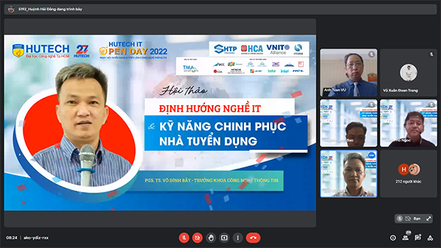 IT-ers HUTECH tăng cường hành trang, sẵn sàng cho HUTECH IT OPEN DAY 2022 “bùng nổ” 220