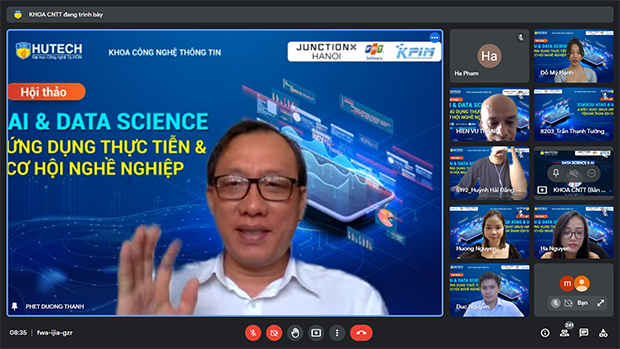 IT-ers HUTECH khám phá cơ hội thăng tiến về AI & Data Science với sự đồng hành của các chuyên gia 34