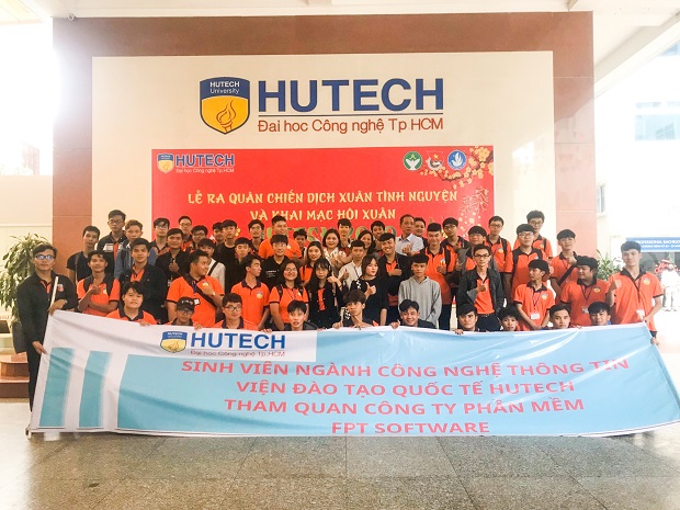 Sinh viên Viện đào tạo Quốc tế HUTECH tham quan thực tế tại Công ty FPT Software HCM (FSOFT) 8