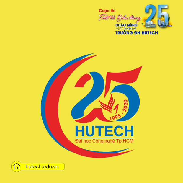 Ngắm loạt tác phẩm dự thi Thiết kế biểu trưng kỷ niệm 25 năm ngày thành lập HUTECH 81