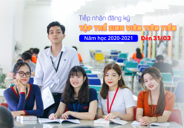 Tiếp nhận đăng ký Tập thể Sinh viên tiên tiến năm học 2020-2021 đến 31/3 6