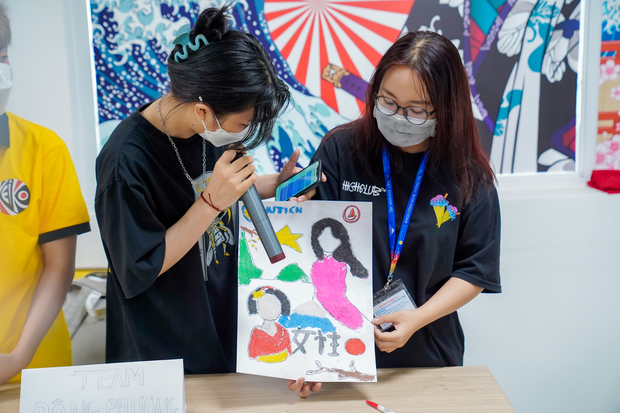 “Hóa thân” thành nghệ nhân cùng sinh viên Nhật Bản học qua cuộc thi vẽ tranh cát “Nét duyên sắc hồng” 71