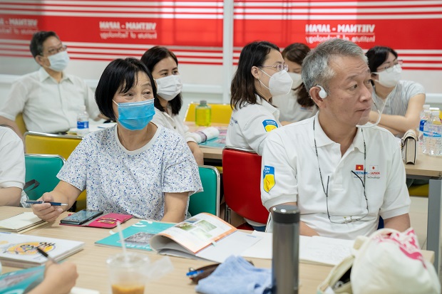 Viện Công nghệ Việt - Nhật tập huấn giảng dạy về văn hóa giao tiếp tiếng Nhật 44