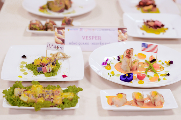 Chung kết HUTECH Young Chefs 2022: Sinh viên HUTECH trổ tài đưa ẩm thực Việt “gặp gỡ” khoai tây Hoa Kỳ 130