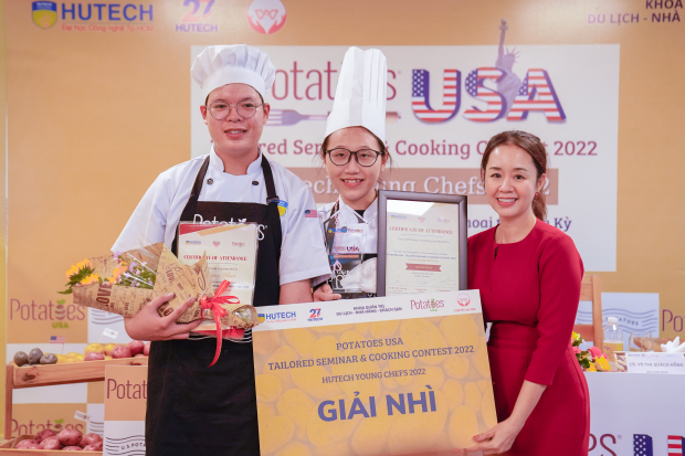 Chung kết HUTECH Young Chefs 2022: Sinh viên HUTECH trổ tài đưa ẩm thực Việt “gặp gỡ” khoai tây Hoa Kỳ 159