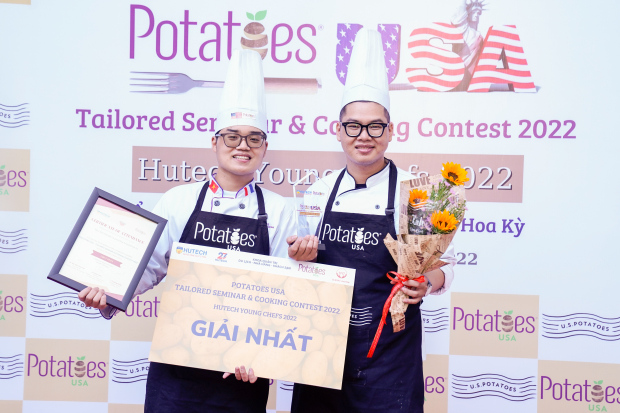 Chung kết HUTECH Young Chefs 2022: Sinh viên HUTECH trổ tài đưa ẩm thực Việt “gặp gỡ” khoai tây Hoa Kỳ 234