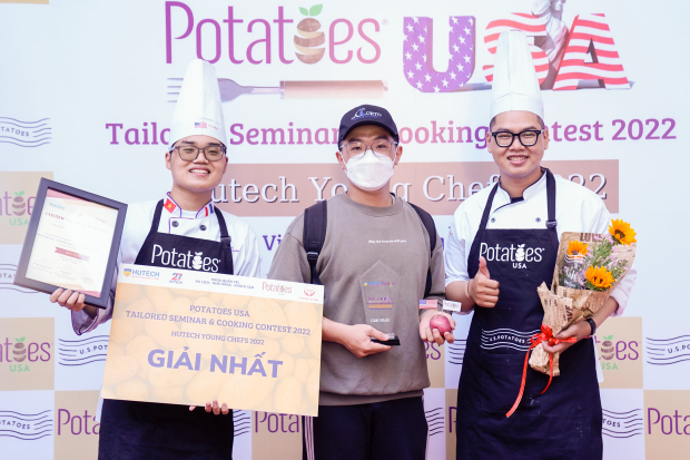 Chung kết HUTECH Young Chefs 2022: Sinh viên HUTECH trổ tài đưa ẩm thực Việt “gặp gỡ” khoai tây Hoa Kỳ 243