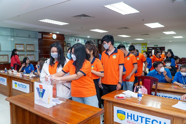 Các Khoa/Viện HUTECH tưng bừng tổ chức Đại hội Đại biểu Đoàn TNCS Hồ Chí Minh nhiệm kỳ 2022-2024 33