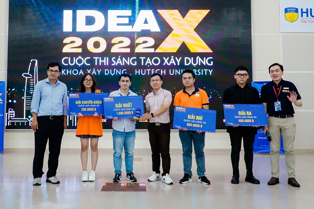 Nhóm sinh viên Xây dựng HUTECH giành “cú ăn ba” tại Chung kết IDEA-X 2022 139