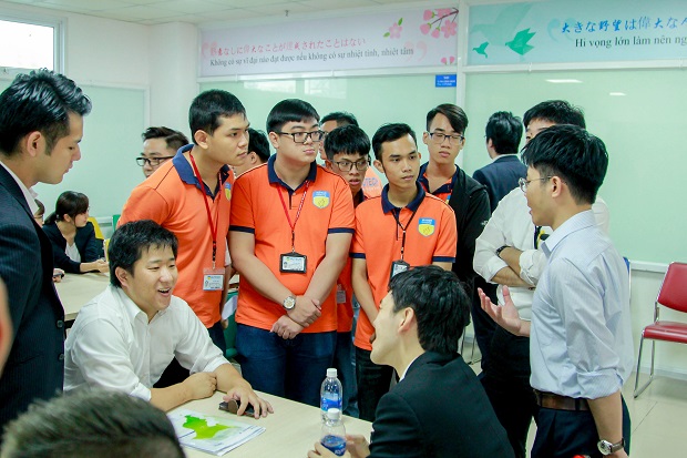 Sinh viên VJIT gây ấn tượng mạnh với đoàn chuyên viên đến từ công ty Mitani Sangyo (Nhật Bản) 87