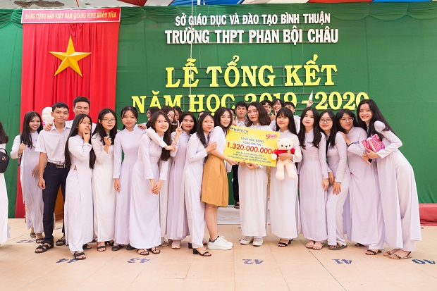 Về Bình Thuận, gặp gỡ tập thể đạt giải Ba cuộc thi Thiết kế áo lớp tại trường THPT Phan Bội Châu 74