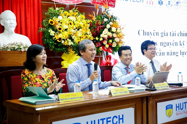 HUTECH hosts the Industry Revolution 4.0 Conference and its applications in the field of economics 198
