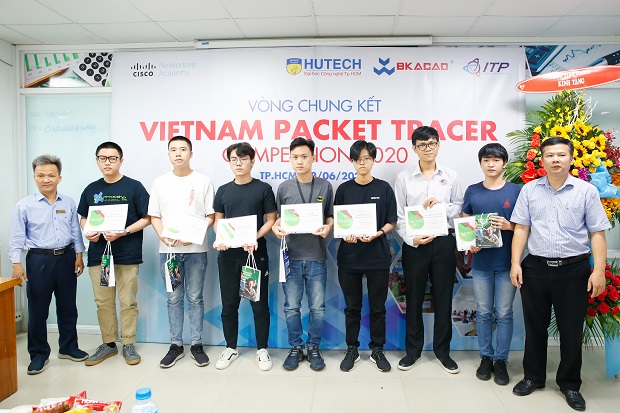 Sinh viên khoa Công nghệ thông tin HUTECH giành giải Nhất cuộc thi Vietnam Packet Tracer 2020 54