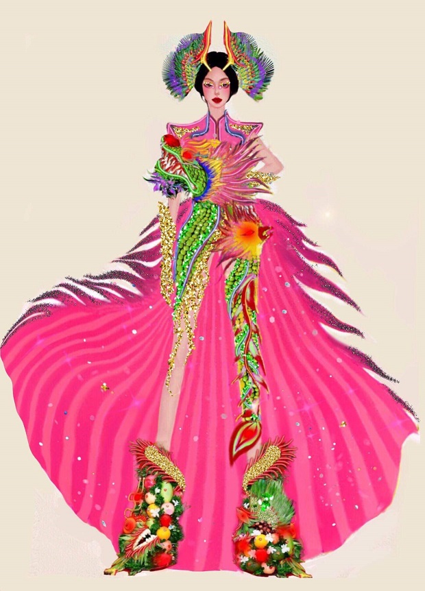 06 thiết kế của sinh viên HUTECH được chọn trình diễn tại sự kiện Trang phục dân tộc Miss Universe Vietnam 2022 37