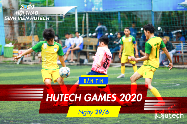 Bản tin HUTECH GAMES 2020 - Gay cấn cuộc đua vào Tứ kết môn Bóng đá nam 8
