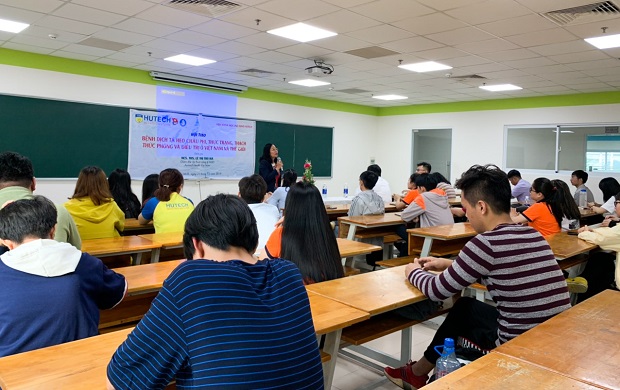 Sinh viên HUTECH tìm hiểu thực trạng bệnh dịch trên thị trường thực phẩm Việt Nam và thế giới 15