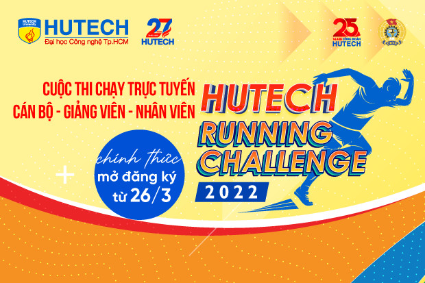 Cuộc thi chạy trực tuyến HUTECH Running Challenge 2022 dành cho CB-GV-NV sẽ chính thức mở đăng ký từ 26/3 8