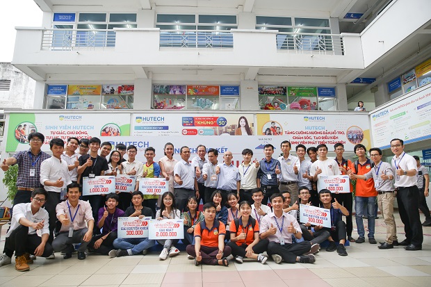 Lộ diện 08 đội thi xuất sắc sẽ đại diện HUTECH tham dự cuộc đua số “Xe tự hành” FPT 2019 - 2020 86