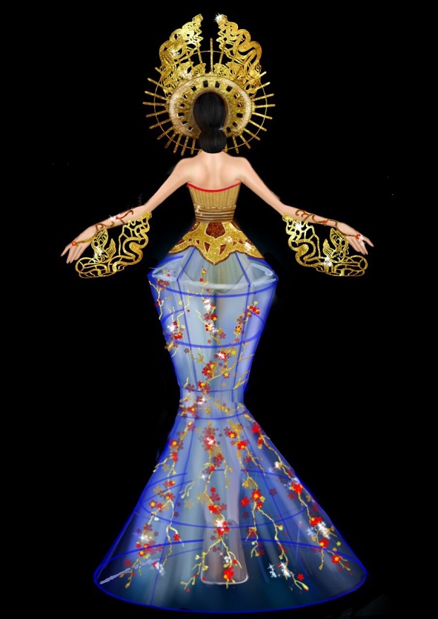06 thiết kế của sinh viên HUTECH được chọn trình diễn tại sự kiện Trang phục dân tộc Miss Universe Vietnam 2022 80