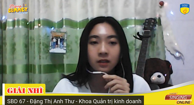 Cuộc thi âm nhạc trực tuyến Missing Summer 2021 - Sinh viên Trần Quỳnh Ngọc trở thành Quán quân hạng mục Singing Online 78