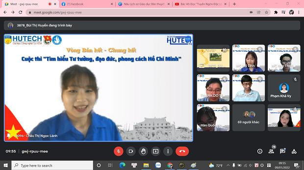 Sinh viên Ngôn ngữ Hàn Quốc so tài kiến thức qua cuộc thi tìm hiểu về Chủ tịch Hồ Chí Minh 92