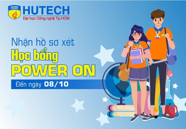 Học bổng Power On năm học 2020 - 2021 nhận hồ sơ của sinh viên HUTECH đến ngày 08/10 9