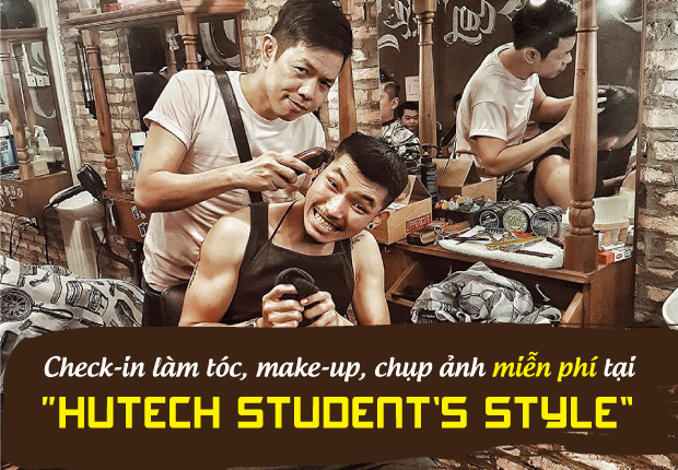 Check-in làm tóc, make-up, chụp ảnh miễn phí tại Chương trình “HUTECH STUDENT’S STYLE” 9