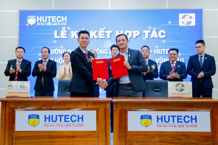 HUTECH tiến hành ký kết hợp tác với 03 doanh nghiệp tại buổi lễ HUTECH 3
