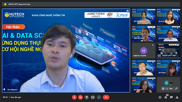 IT-ers HUTECH khám phá cơ hội thăng tiến về AI & Data Science với sự đồng hành của các chuyên gia 103