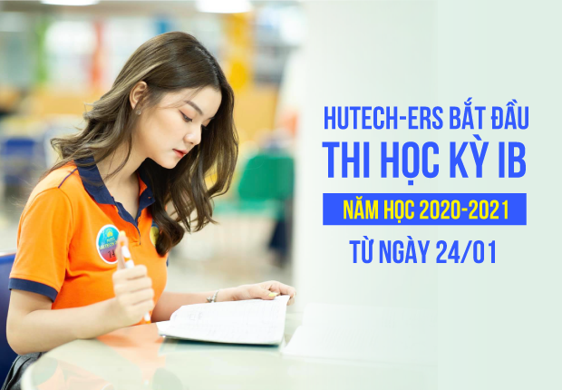 Sinh viên HUTECH bắt đầu thi Học kỳ 1B năm học 2020-2021 từ ngày 24/01 8