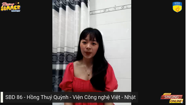 Cuộc thi âm nhạc trực tuyến Missing Summer 2021 - Sinh viên Trần Quỳnh Ngọc trở thành Quán quân hạng mục Singing Online 70