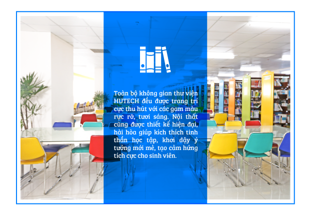 Khám phá thư viện và phòng tự học - những địa điểm “mọt sách” HUTECH check-in mỗi ngày 15