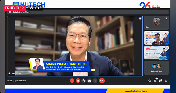 Shark Phạm Thanh Hưng: “Hãy tận dụng tuổi trẻ để nắm bắt cơ hội phát triển sự nghiệp cho riêng mình” 94